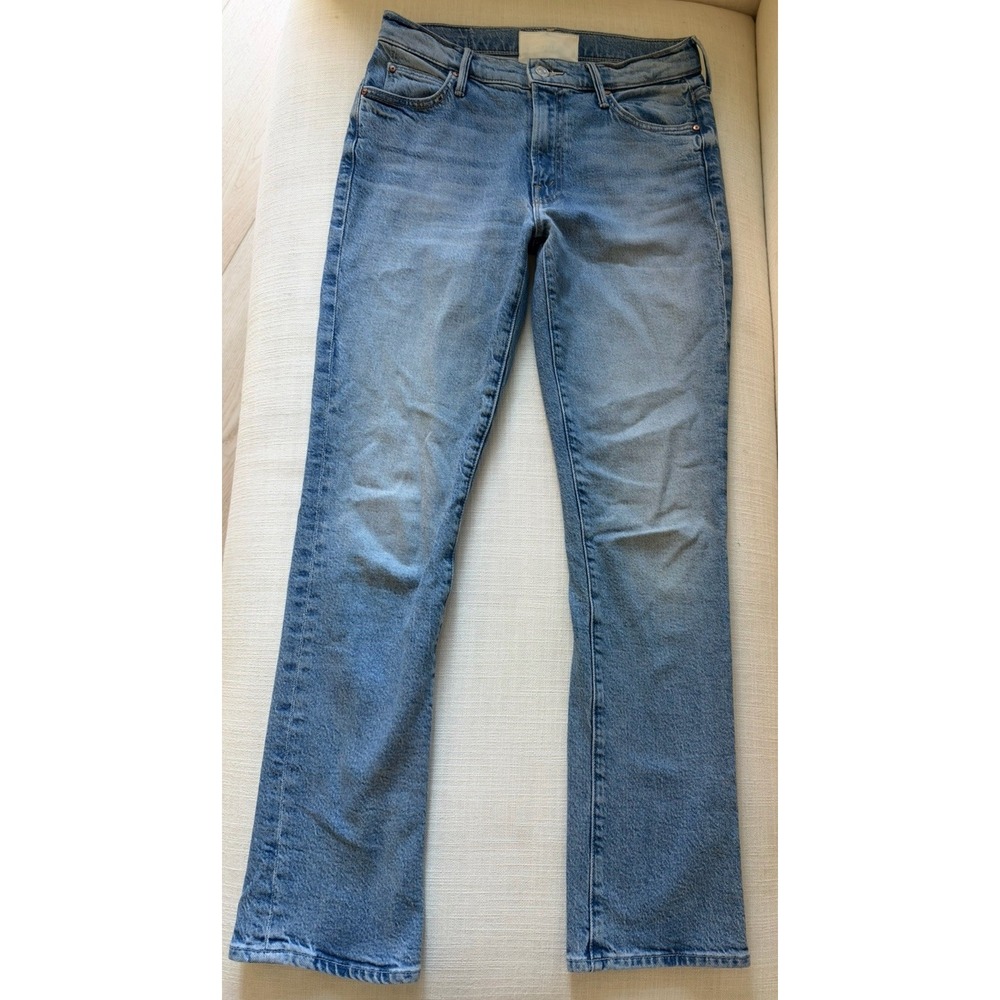 Mother SUPERIOR The Rascal Hover Jeans Sow Surreal Light Wash Size 27 Mid Rise